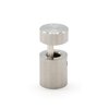 Outwater Round Standoffs, 1/2 in Bd L, Stainless Steel Brushed, 1/2 in OD 3P1.56.00608